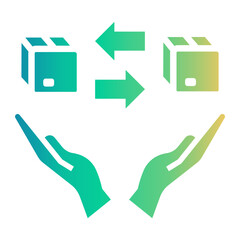 comparison Gradient icon