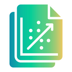 comparison Gradient icon