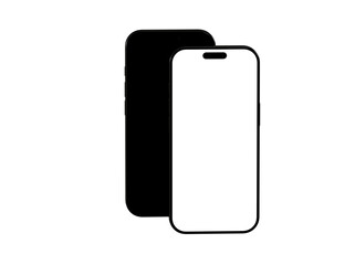 High-quality mockup of a phone screen protector and black case. Perfect for showcasing your designs.