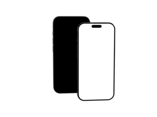 High-quality image of a smartphone screen protector, showcasing both the applied and unapplied states. Perfect for technology, mobile, and repair websites.