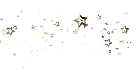 Festive background with glittering stars. Perfect for holidays, celebrations, and magical designs.