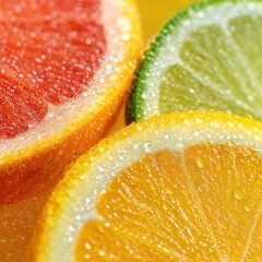 Vitamin C concept with clean copy space.