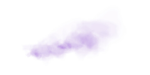 Light Purple Smoke PNG Transparent Cloud Effect with Soft Mist and Vapor Texture