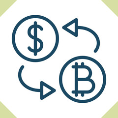 Currency Exchange Icon