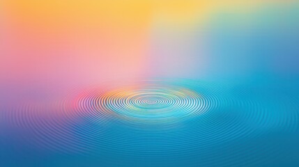 Laser interference rings colorful gradient abstract wave pattern optical physics phenomenon concentric circles vibrant spectrum light diffraction scientific visualization