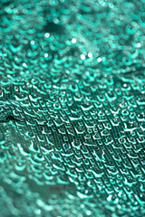 Abstract water liquid droplets on lace lines boketh soft beautiful background