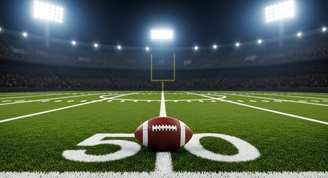 American football stadium field goal sport game ball fifty yard line touchdown play professional league