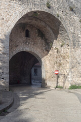Naklejka premium Ancient archway in the historic old town of Ioannina (Epirus, Greece)