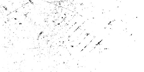 Vector splatter paint grunge black ink on white abstract background. Vertical scratch rustic surface effect monochrome texture composed dust.