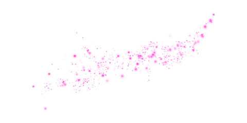 Shimmering Pink Abstract Stars and Light Overlay with Glowing Particles and Glistening Shine for Luxury Backgrounds
