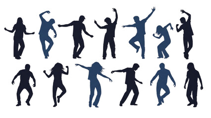 Male and Female Face Silhouettes – Man and Woman Avatar Profile Vector Icons AI EPS PNG JPEG