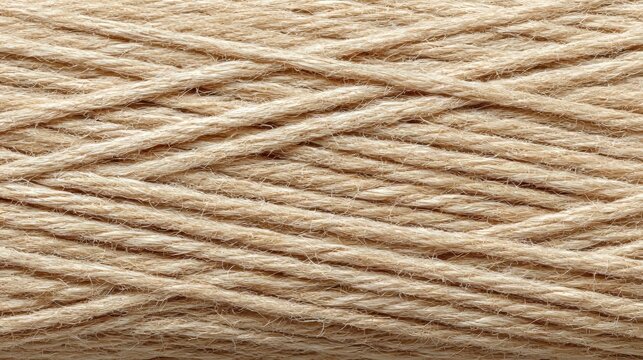 Rustic Twine Detail, Natural Fiber Cord Texture, Weave Patterns of Organic Rope Material Displayed
