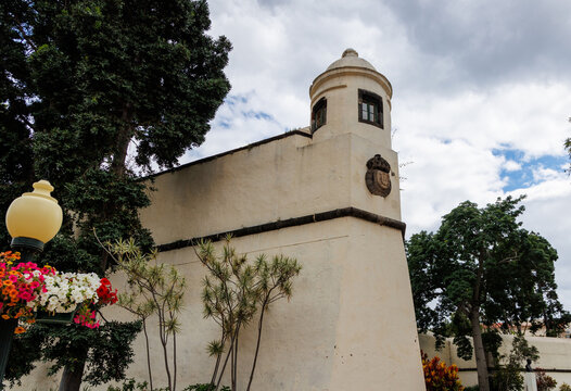 Fototapeta Palace of Saint Lawrence in Funchal city, capital of Madeira Island, Portugal