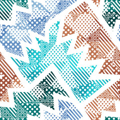 Cloth seamless pattern
