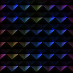 Spectrum triangle pattern