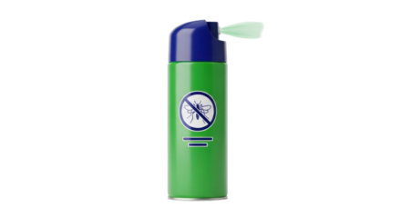 Isolated aerosol insecticide repellent, toxic insecticide spray, pest control for insect bites