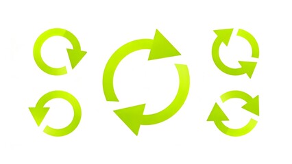 Green circular arrows