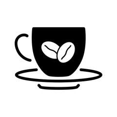 Coffee icon vector set. Hot drink illustration sign collection. Coffee house symbol. Coffee machine logo. Cappuccino or latte web icon.