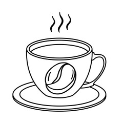 Coffee icon vector set. Hot drink illustration sign collection. Coffee house symbol. Coffee machine logo. Cappuccino or latte web icon.