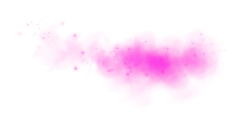 Ethereal Pink Mist and Fog with Soft Smoke Swirls and Dust Explosion, Transparent Haze, and Dreamy Atmospheric Effect for Abstract Backgrounds