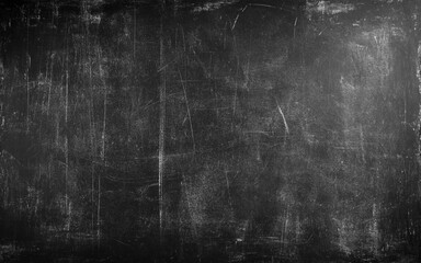 Obraz premium Dark gray gradient scratched grainy background. Black wall grunge background 