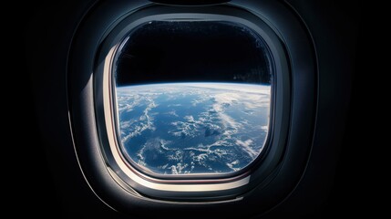 view from window on the Earth