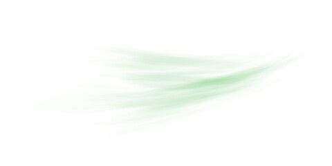 Clean Green Breeze Trail with Purification Swirl and Dynamic Movement