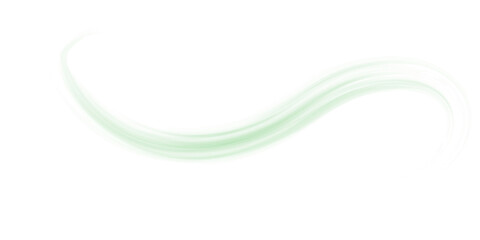 Clean Green Breeze Trail with Purification Swirl and Dynamic Movement
