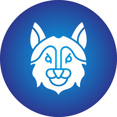 wolf head icon
