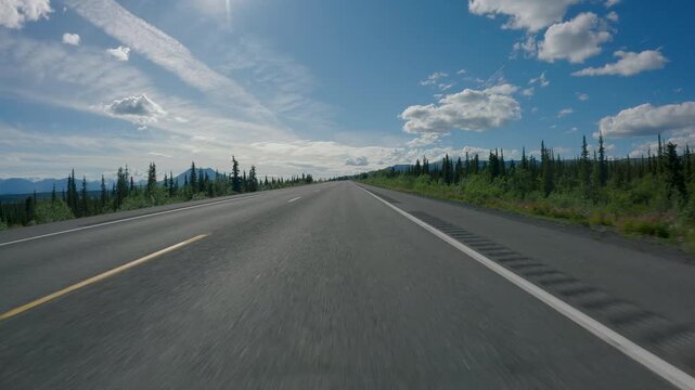 On the road to Alaska