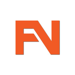 Web line modern color full logo design