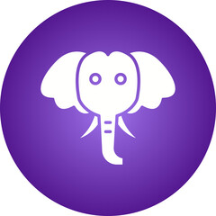 elephant vector icon
