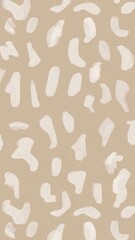 Deer pattern iPhone wallpaper, animal brown background design