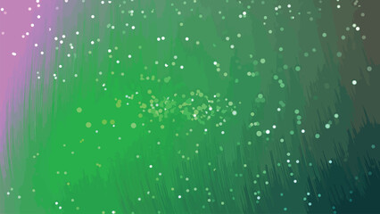 Abstract green background with moving bokeh lights and animated particles for artistic designs, Abstracts Twirls Particles, Stock royalty.