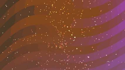 Abstract animated background with swirling lines and sparkling particles, loopable design, Abstracts Twirls Particles, royalty free stock.