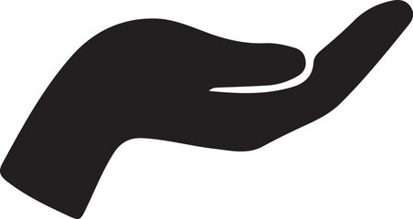 A woman is hand Abstract geometric composition featuring bold colors and clean lines