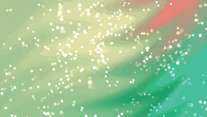 Abstract green and yellow background with sparkling particles, a festive motion graphic, Abstracts Twirls Particles, royalty stock.