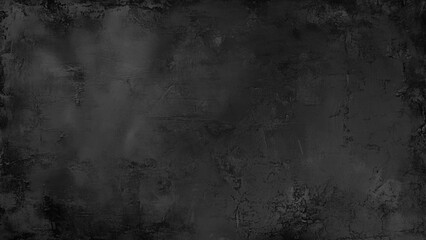 Fototapeta premium Dark grey textured concrete wall background. Close-up of black textured background. Beautiful Abstract Grunge Decorative. Black Dark Stucco Wall texture Background. Banner With Space For Text. Empty D