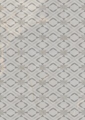 Geometric pattern with repeating diamond shapes in gray tones