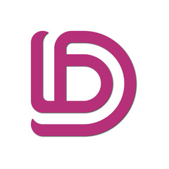 Web line modern color full logo design