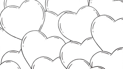 Heart shape background design element