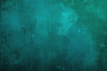Obraz premium Abstract blue-green textured wall with varying shades and patterns