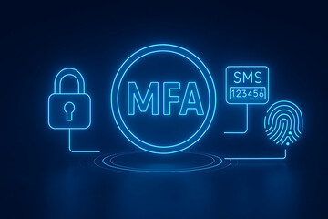 Multi-Factor Authentication (MFA) Technology for Enhanced Cybersecurity, Strong User Identity Verification, Encrypted Access Control, and Secure Digital Authentication Across Applications, Devices