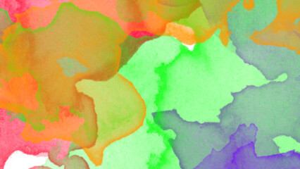 Abstract Watercolor Texture Pastel Ink Wet Effect on transparent Canvas. Grunge design, vintage card, templates. Pastel ink colors wet effect hand drawn canvas aquarelle background