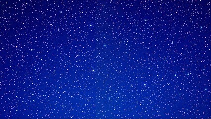 Sparkling night sky with countless stars, magical cosmic view