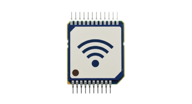 Isolated Wi-Fi module with multiple connector pins for use in electronic appliances and devices