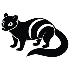 civet vector icon on white background