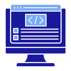 Web Coding  Icon Set Multiple Style Collection