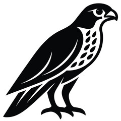 falcon vector icon on white background