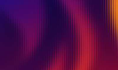 Abstract background with vertical lines and vibrant purple and orange colors